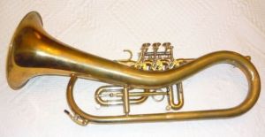 H. Ganter G3a C German Rotary Trumpet, Gamonbrass