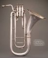 Cooper alto horn in E-flat D high pitch made by Roy Cooper in Elkhart Indiana ca. 1910.jpg